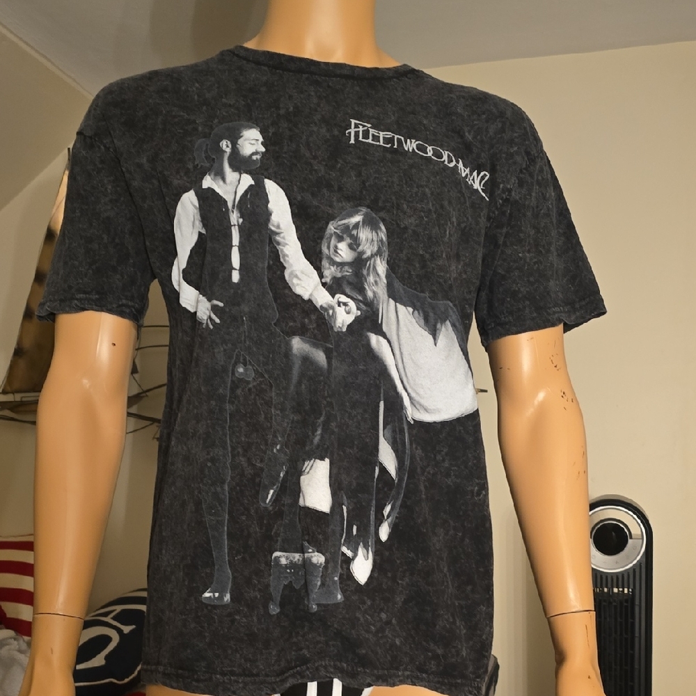 Fleetwood Mac Black Graphic Tee NWOT